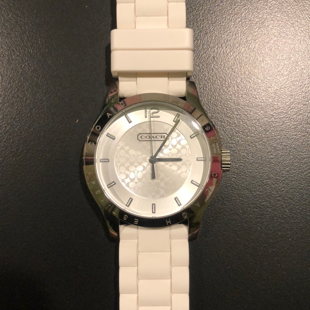 Coach Maddy Watch in White
